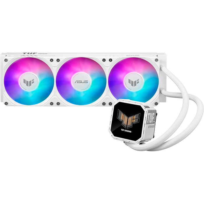ASUS TUF Gaming LC III LCD - 240 мм водяне охолодження CPU з RGB вентиляторами