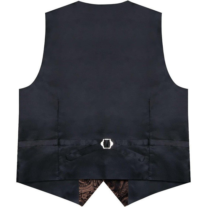 Костюмний аксесуар DiBanGu: жилет, краватка, хустинка, запонки, лапєль Pin (7 шт.) з паєткою, шовковий, для весілля та свят