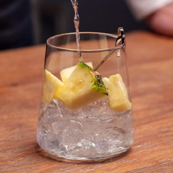 Krosno Gin Glasses, Water Glasses, White Wine Glasses, Drinking Glasses | Set of 6 | 430 ML | Avant-Garde Collection | Perfect for home, restaurants, and parties | Dishwasher safe