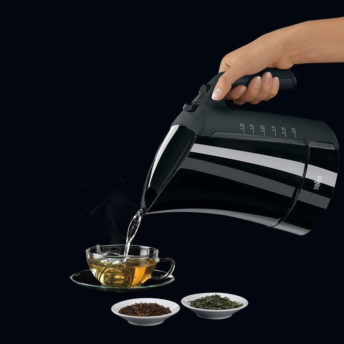 Електричний чайник Braun WK 300 AquaExpress, чорний