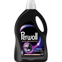 Рідкий засіб для прання Perwoll Renew Black для темного одягу, відновлення кольору та волокон, 80 прань
