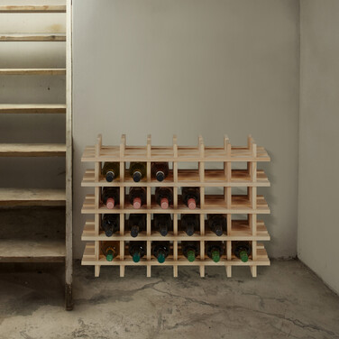24-Bottle Wine Rack