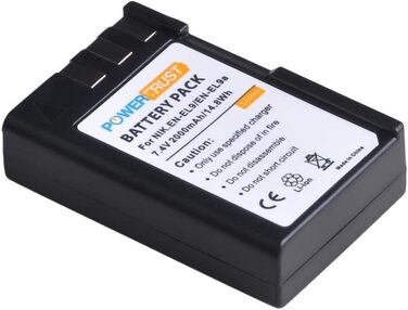 Акумулятор Nikon EN-EL9/EN-EL9a 2000mAh + зарядний пристрій Type-C для D3000, D5000, D40, D40x, D60