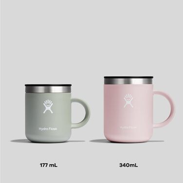 Hydro Flask 12 oz Stainless Steel Coffee Mug - Vacuum Insulated Travel Mug with Lid