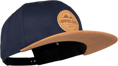 Кепка бейсболка Jumping Bird для чоловіків • Snapback кепка для активного відпочинку • Регульований розмір, легко миється, колір Океанський блакитний