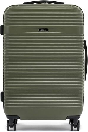 Чохол-валіза OCHNIK великий, ABS пластик, колір морський, 76x51x30 см, 97 літрів, 4 колеса, висока якість