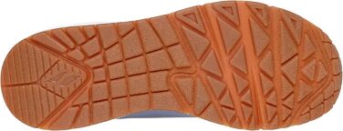 Кросівки Skechers UNO Shimmer Away для жінок (38.5 EU) – фіолетовий, рожеве золото, дихаюча сітка
