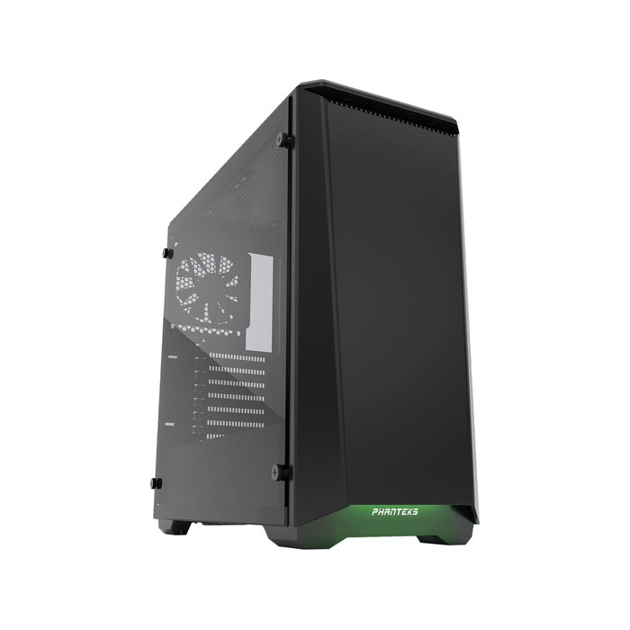 Корпус Phanteks Eclipse P400 Steel ATX Mid Tower чорного кольору з темперованим склом