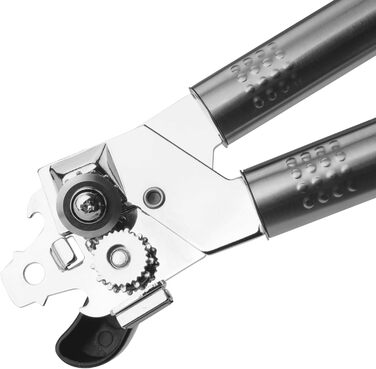 Fackelmann OVALGRIFF: Подрібнювач часнику з нержавіючої сталі з ергономічною ручкою (Срібло), 1 шт.