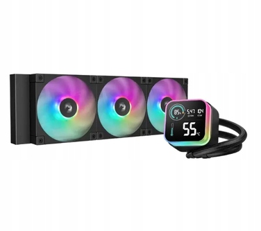 Рідинне охолодження процесора DeepCool LQ360, 3 x 120 мм, 2400 об/хв, 4-pin