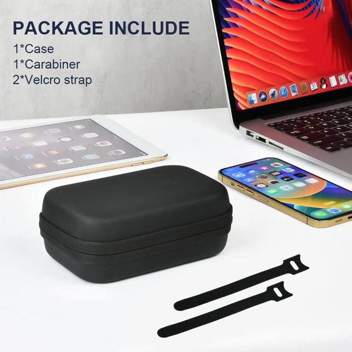 Органайзер для кабелів та аксесуарів: кейс для зарядних пристроїв, USB-накопичувачів, Power Bank та інших гаджетів