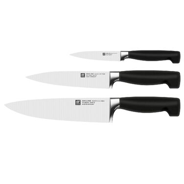 Набір кухонних ножів ZWILLING Vier Sterne, 3 предмети, нержавіюча сталь, Made in Germany