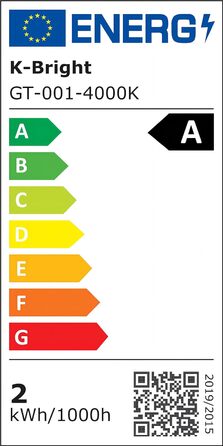 LED настільна лампа K-Bright з регулюванням яскравості, акумуляторна, для дому та вулиці, IP54, чорна