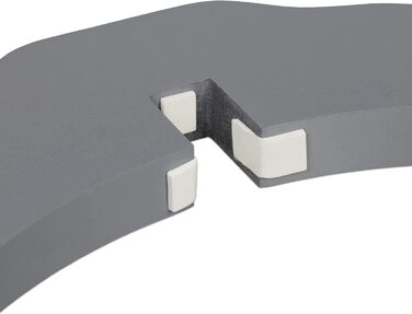 Захисне ворота для собак Relaxdays: сіре, самостійне, з дверцятами, 70x207 см, складне, на ніжках