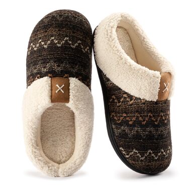 Тапочки домогосподарства ULTRAIDAS: теплі плюшеві тапочки для жінок, м'які та зручні, з Memory Foam, для дому та вулиці