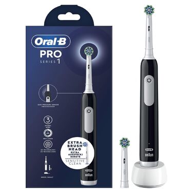 Електрична зубна щітка Oral-B Pro Series 1 Black – оригінальна якість
