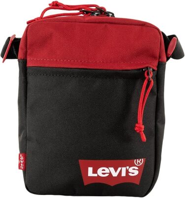 Жіноча міні-сумка крос-боді Levi's Mini Crossbody Solid (Red Batwing) червоного кольору