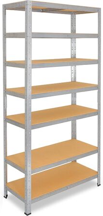 Shelfplaza® Heavy-Duty Metal Shelving Unit