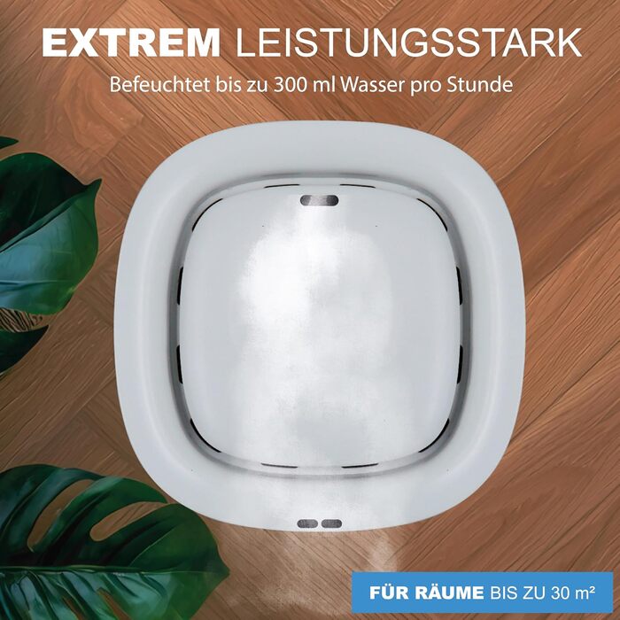 Зволожувач повітря 6 літрів – Top-Fill – з аромадіфузором – для вітальні, офісу, дитячої кімнати, спальні