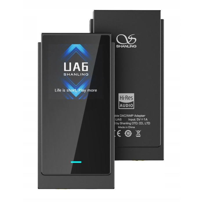 ЦАП/підсилювач Shanling UA6 (чорний), 4 x CS43131