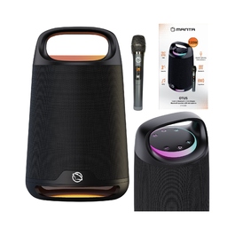 Портативна Bluetooth-колонка з мікрофоном для караоке Manta Otus 120 Вт, TWS, MP3