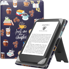 Чохол-підставка для eReader 6-7 дюймів HGWALP, Premium PU шкіра, з петлею для руки, сумісний з Kindle, Kobo, Tolino, Pocketbook, Sony