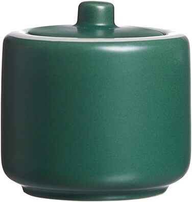 Ritzenhoff & Breker Jasper Milk & Sugar Set - Ceramic Milk Pitcher & Sugar Bowl with Matte Glaze & Soft-Touch Finish (Green)