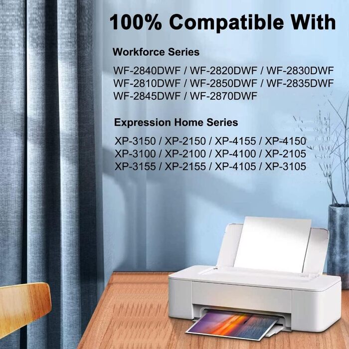 Комплект картриджів 963XL сумісні з HP OfficeJet Pro 9010, 9012, 9013, 9014, 9015, 9016, 9018, 9019, 9020, 9022, 9023, 9025, 9026 (чорний, блакитний, пурпуровий, жовтий)