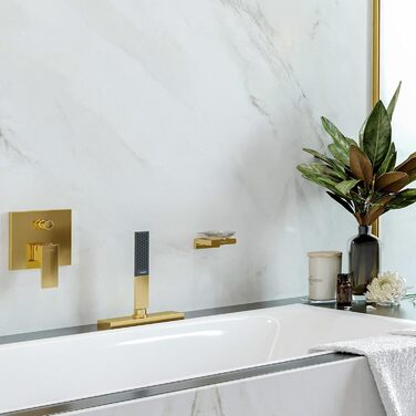 Hansgrohe Soap Dish AddStoris, Soap Holder, Polished Gold Optic