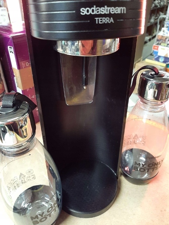 Сифон для води SodaStream Terra, 1,000 мл, багатоколірний, 3 пляшки в комплекті