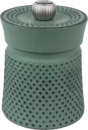 Peugeot 42172 Bali Pepper Grinder, Cast Iron, 7.6 cm, Seladongrün