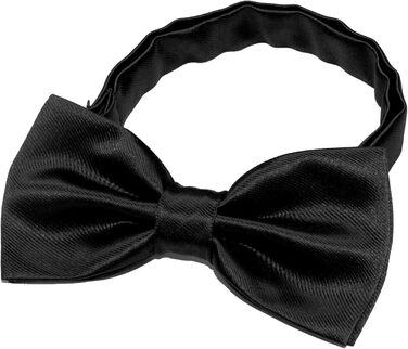 Метелик чоловічий JEMYGINS регульований шовковий, набір з манжетами та нагрудною хустинкою в подарунковій коробці (Чорний 3)