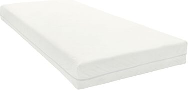 TAURO 24161 Fitted Mattress Cover, All-Around 70 x 140 cm, Encasing for Children's Mattress, Height 12 cm, Dust Mite Protection for House Dust Allergy Sufferers, White (24161)