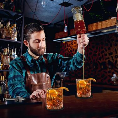 Набір склянок для віскі з кубиками охолодження та підставками, подарунок для чоловіків