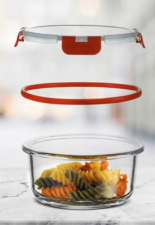 Набір скляних контейнерів для їжі Nutrichef, 24 шт., без BPA