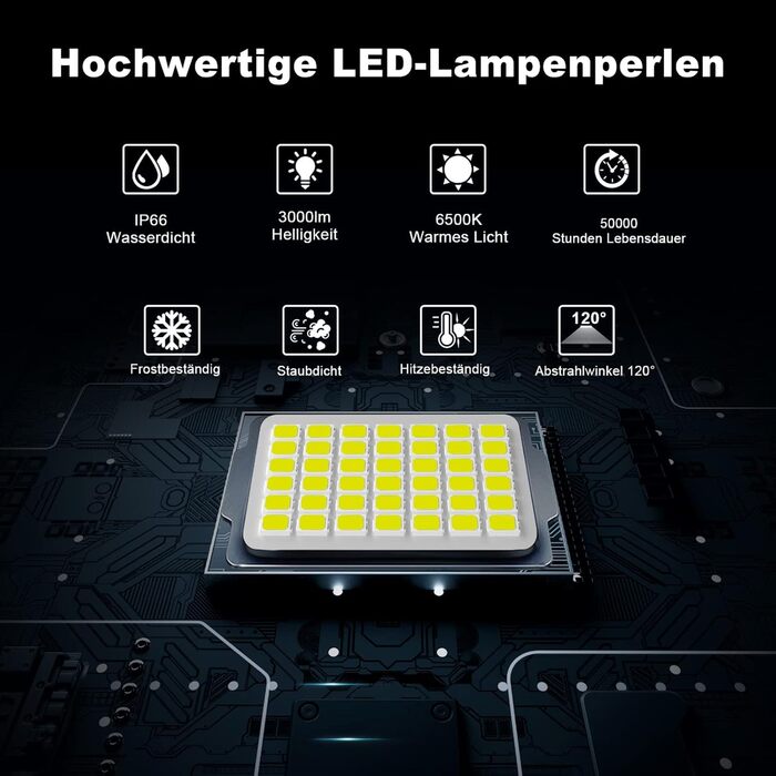 MEIKEE 35W LED Floodlights Outdoor 2 Pack 3000LM Super Bright Outdoor Floodlights IP66 Waterproof LED Floodlight 6500K Cool White LED Spotlight, Outdoor Light for Garden, Courtyards, Garage, Hotel, Sports Field