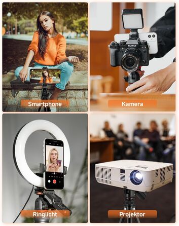 Штатив Rollei Compact Traveler No.1, 143см, чорний: компактний, легкий, для фото та відео