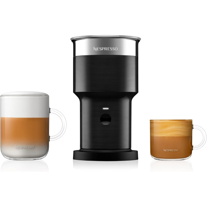 Nespresso Aeroccino 3: електричний спінювач молока, 120 мл пінки, 240 мл гарячого молока