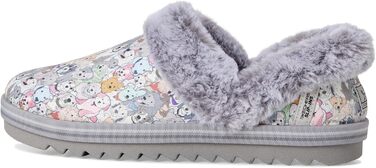 Домашні тапочки Skechers Bobs Cozy Kiss - Paw Jams, сірі, 41 EU