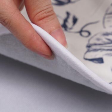 Чохол для прасувальної дошки Umiin, 115x35 см, еластичний, з бавовняним шаром та 6 мм фетровою підкладкою (квіти та птахи)