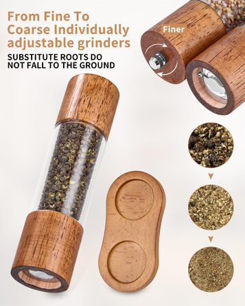 Набір з 2 шт. мельниць для солі та перцю з керамічним жорном, 21.5 см Peugeot