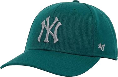 Кепка бейсболка MLB New York Yankees Clean Up, зелена (Pacific Grün), розмір 31