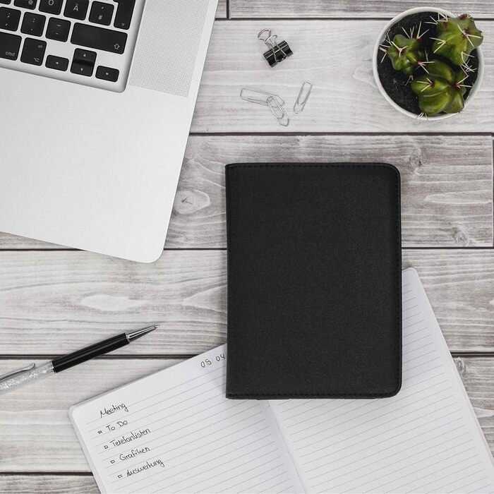 Чохол для Kindle/Kobo Arezzo від Hama (чорний) - захисна обкладинка на магнітній застібці, 6