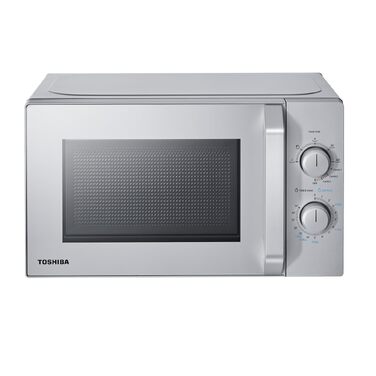 Вбудована мікрохвильова піч Toshiba MW3-AG25PFI(BK) з грилем, 25л, інверторна, 900Вт, цифрова, срібляста