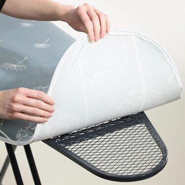 КADAX Накривка для гладильної дошки з шнурком, практична накривка, заміна для праски з парою, регульована (Pusteblumen M)