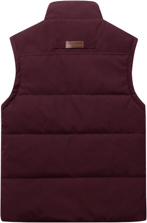 Чоловіча термо-кофта KEFITEVD для полювання та роботи, без рукавів, тепла, червона (L)