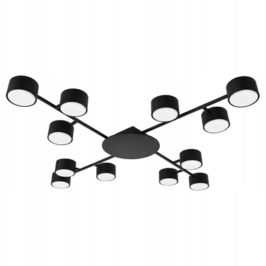Підвісна стельова LED-лампа LEDLUX на 12 точок світла (патрони GX53)
