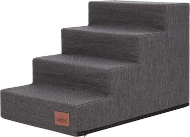 Сходинки для домашніх тварин Inari Graphit: 4 сходинки, антиковзаюча поверхня, 60x40x40 см