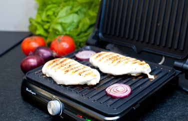 Електричний гриль Berlinger MAX-2400-W 2400 Вт, розкладний на 180°