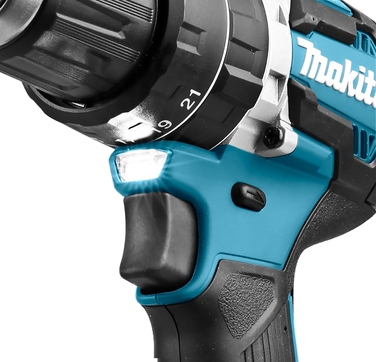 Аккумуляторний ударний шурупокрут Makita DHP484RT3J LXT 18V (3x5Ah, BL, 54Nm, 2 швидкості, кейс)